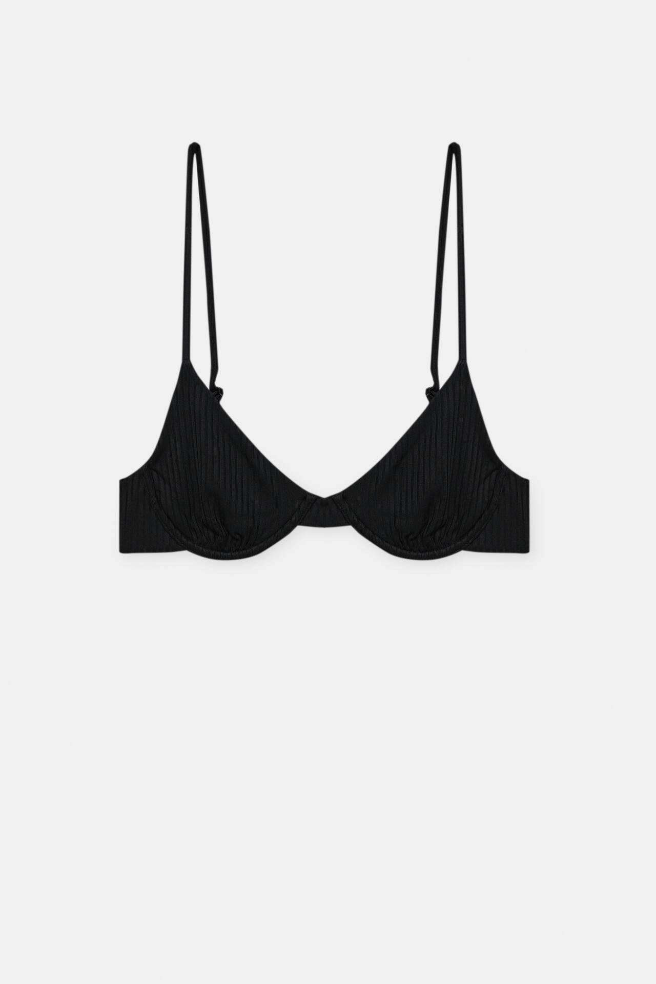 Geripptes Bikinioberteil | PULL and BEAR DE