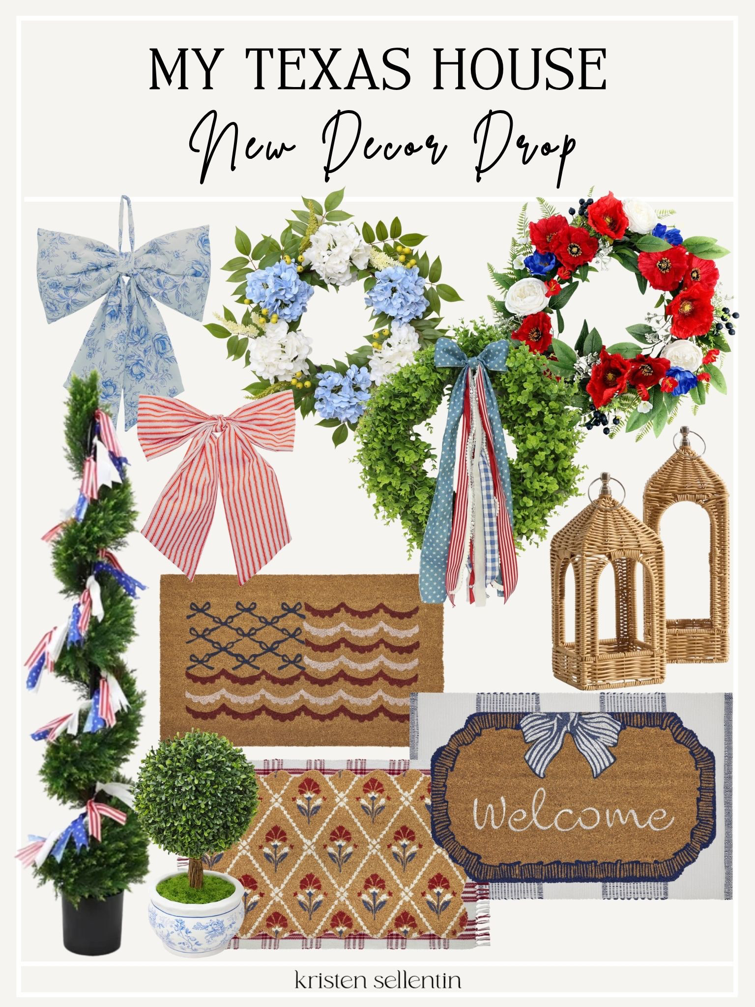 New patriotic decor from My Texas House at Walmart! 

 

#LTKmomlife #LTKSeasonal #LTKHome