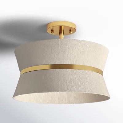 Abbington Rope Semi Flush Mount | Wayfair North America