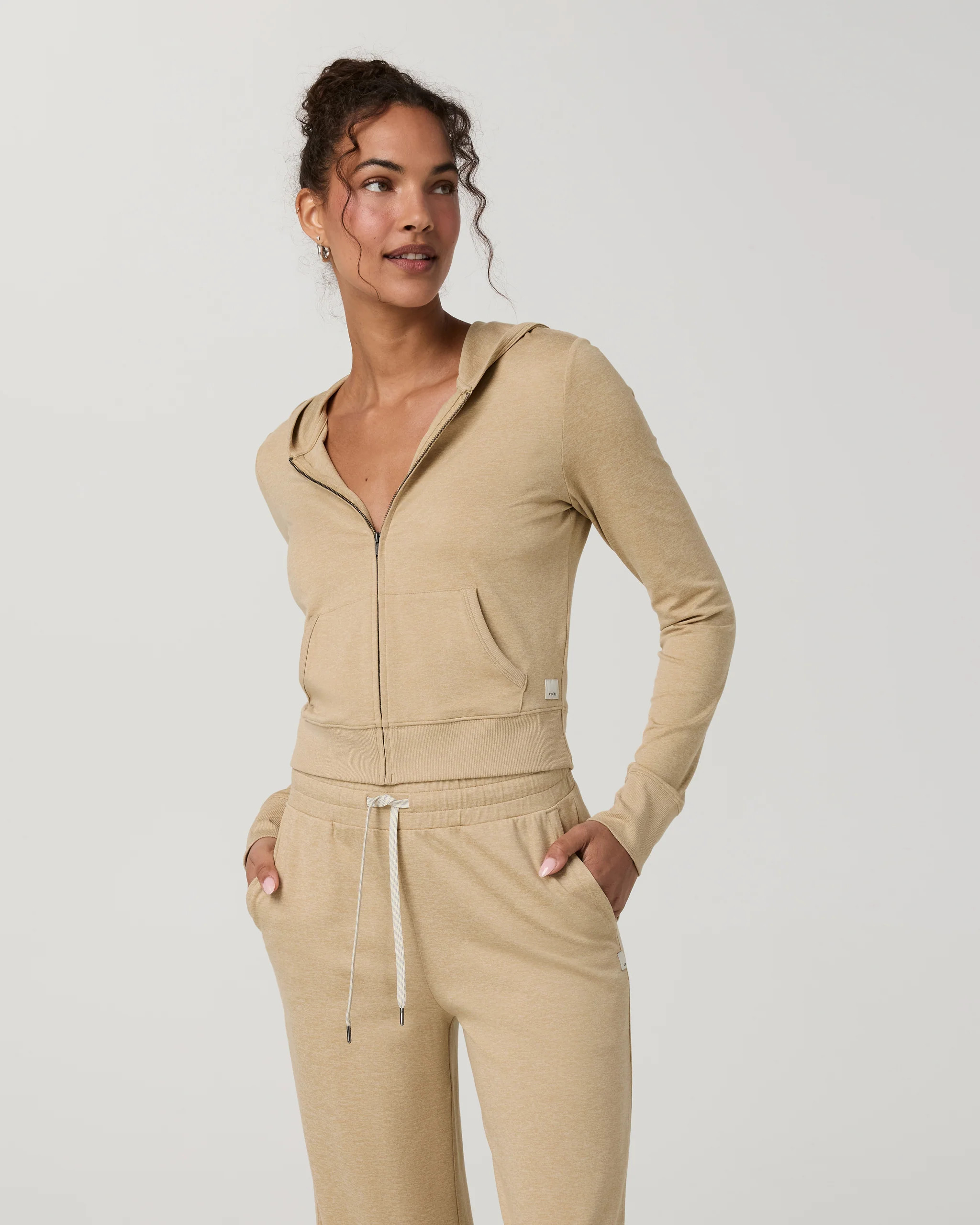 Halo Mini Full Zip Hoodie | Vuori Clothing (US & Canada)