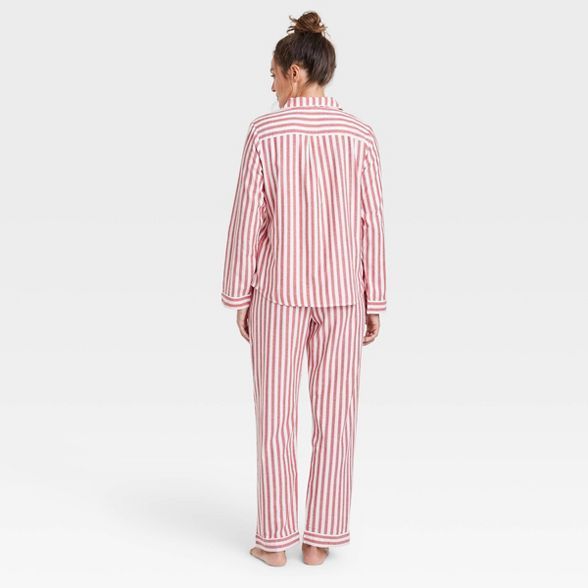 Women's Perfectly Cozy Plaid Flannel Pajama Set - Stars Above™ White | Target