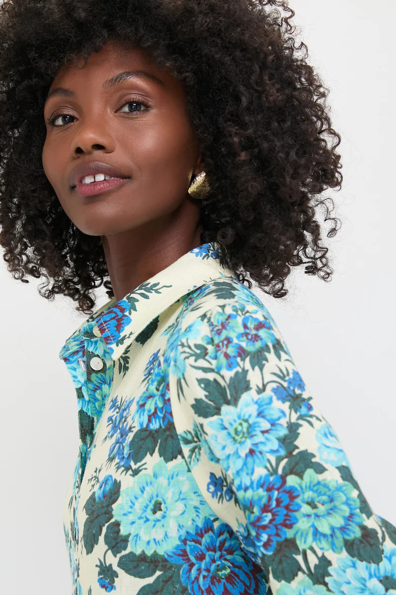 Wild Zinnia Linen Callahan Shirt Dress | Tuckernuck (US)