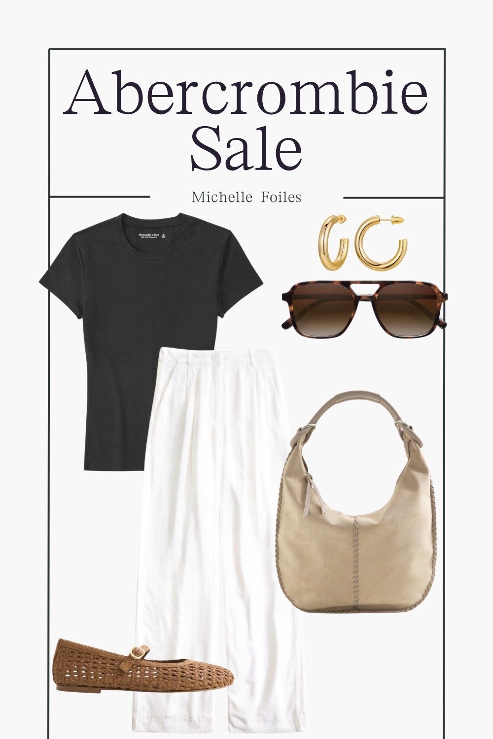 Abercrombie sale find 🤎

This is my go to formula lately… fitted black tee + flowy white wide leg pants. It looks put together but feels like loungewear.

Added gold hoops, woven flats, and a neutral hobo bag to keep it elevated but still easy.

Everything is on sale and runs true to size. Such good staples to mix and match all spring + summer.


#LTKSale
#LTKFinds
#LTKStyle
#AbercrombieStyle
#NeutralOutfit
#EverydayStyle
#CapsuleWardrobe
#SpringOutfit
#SummerStyle
#EffortlessChic

#LTKSpringSale #LTKootd #LTKWorkwear