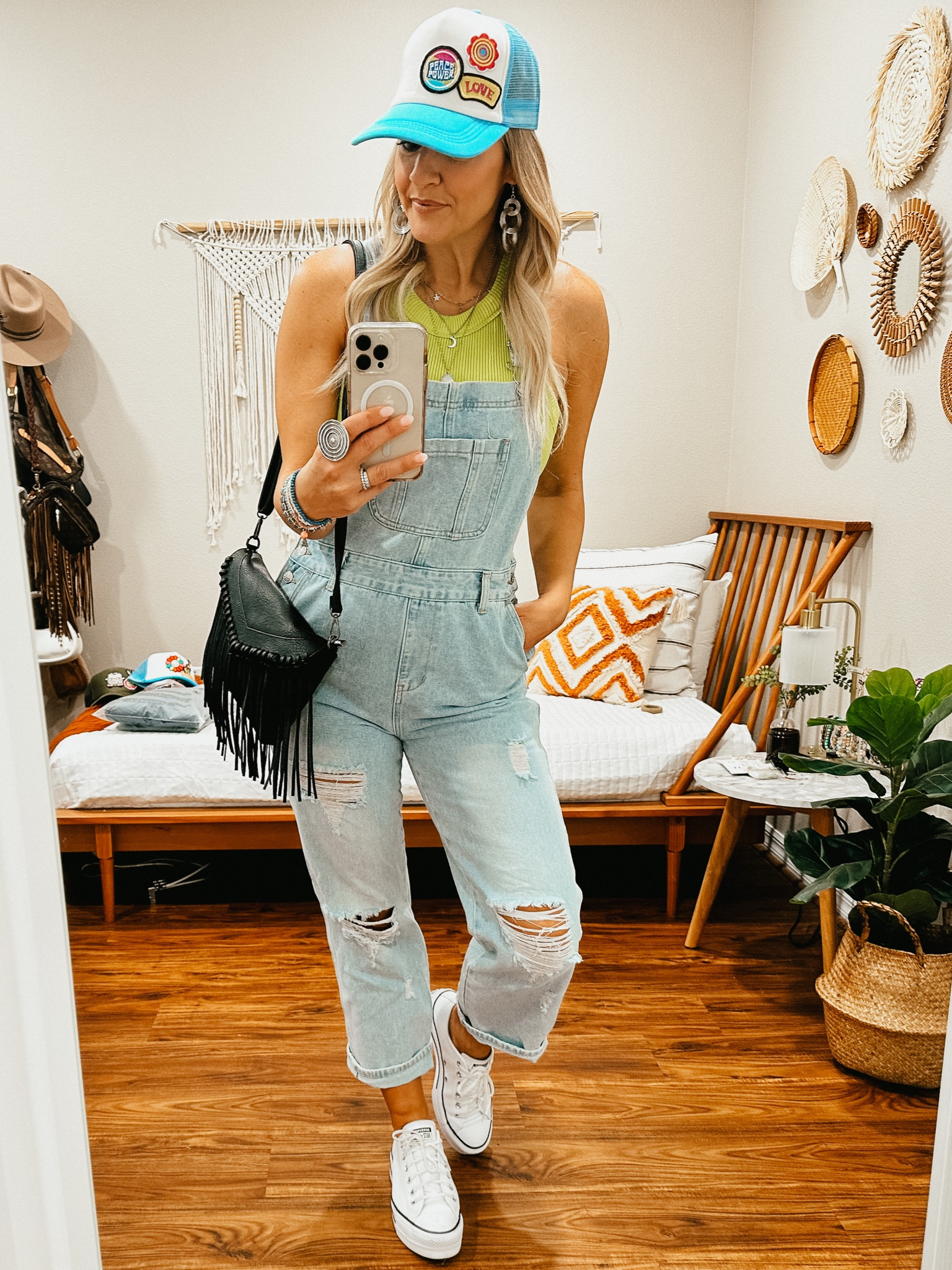 Overalls Medium
Tank Large

#LTKunder50 #LTKstyletip #LTKunder100