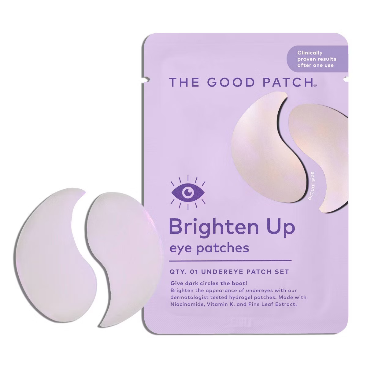 The Good Patch Brighten Up Hydrogel Undereye Patches | Target