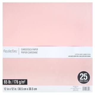 12" x 12" Cardstock Paper by Recollections™, 25 Sheets | Michaels Stores
