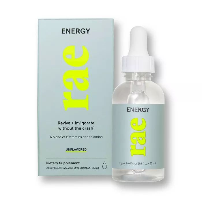 Rae Energy Dietary Supplement Ingestible Drops - Unflavored - 1.9 fl oz | Target