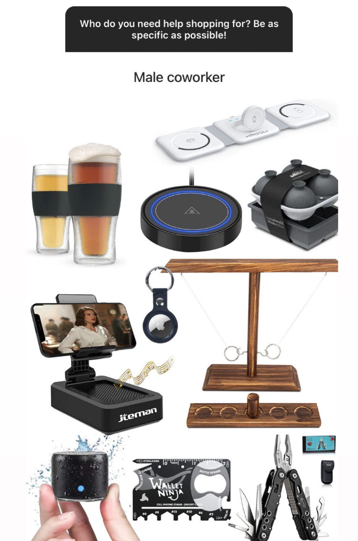 Gifts for a male coworker

#LTKHoliday #LTKmens #LTKGiftGuide