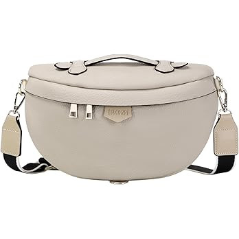 Eslcorri Crossbody Bags for Women - Fashion Sling Purse Shoulder Bag Fanny Pack Leather Causal Ch... | Amazon (US)