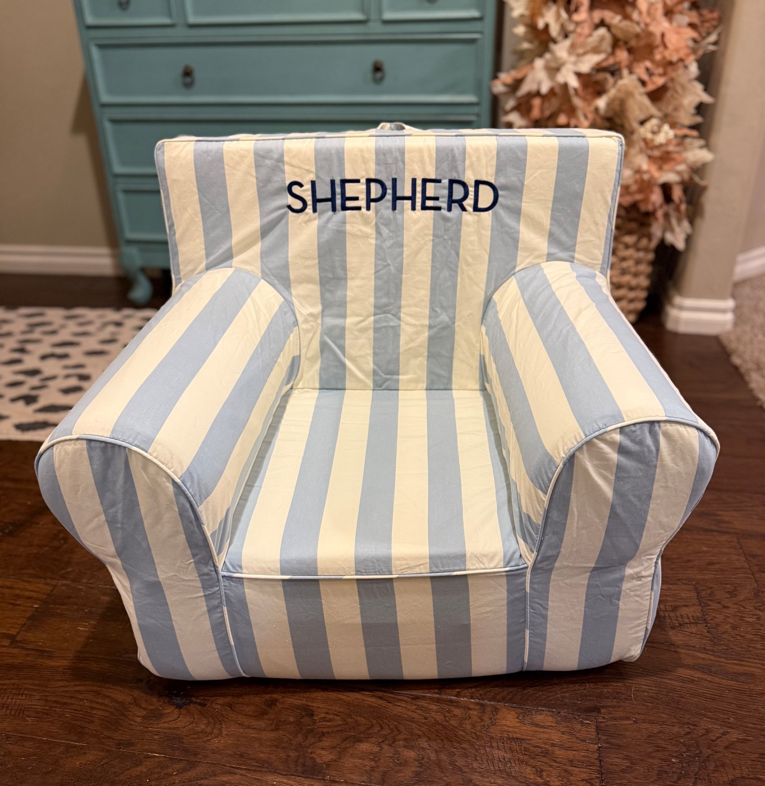 Big gift for toddlers - cozy chair that can be moved from room to room easily. Shepherd is really into flipping through books lately and I imagine he’s going to love having a chair he can get into on his own with his books and snacks. The cover comes off and is machine washable. It was easy to assemble.




gift guide for toddlers | gifts for one year old | christmas gifts for toddlers | toddler boy | toddler girl | personalized christmas gifts | play room | nursery | 2025 gift guide 

#LTKGiftGuide #LTKKids