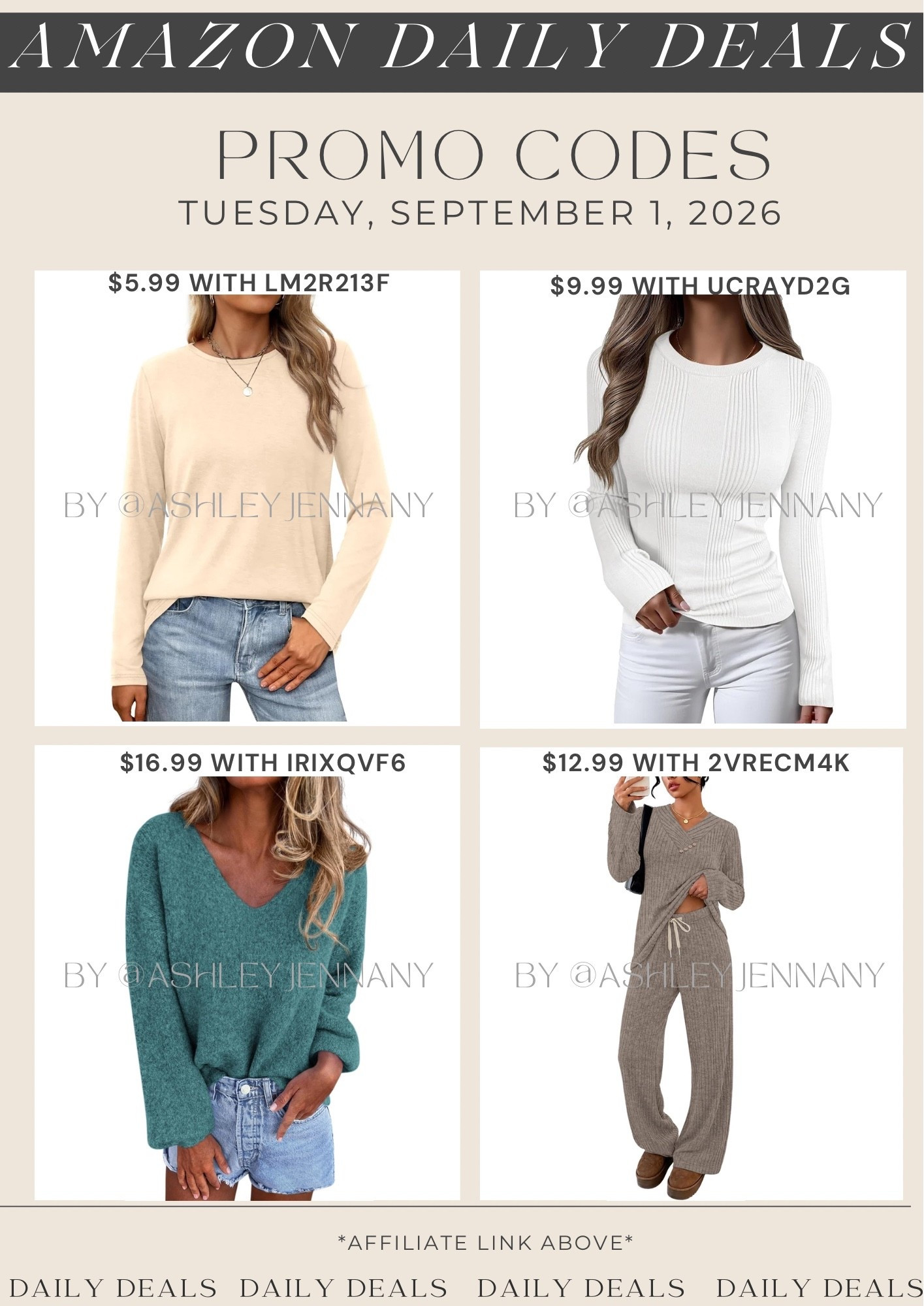 Amazon deals

#LTKMidsize #LTKSaleAlert #LTKSeasonal