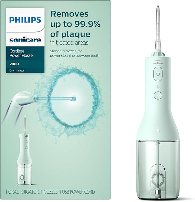 Philips Sonicare Power Flosser 2000 Cordless, Oral Irrigator for a complete clean in 60 seconds, ... | Amazon (CA)