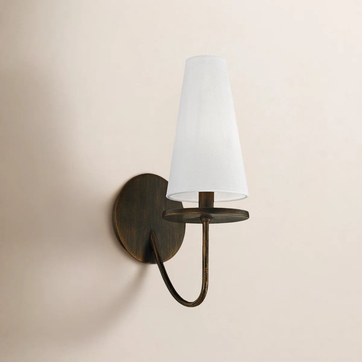 Birch Lane\u2122 Walling Single Light Dimmable Armed Sconce & Reviews | Birch Lane | Birch Lane