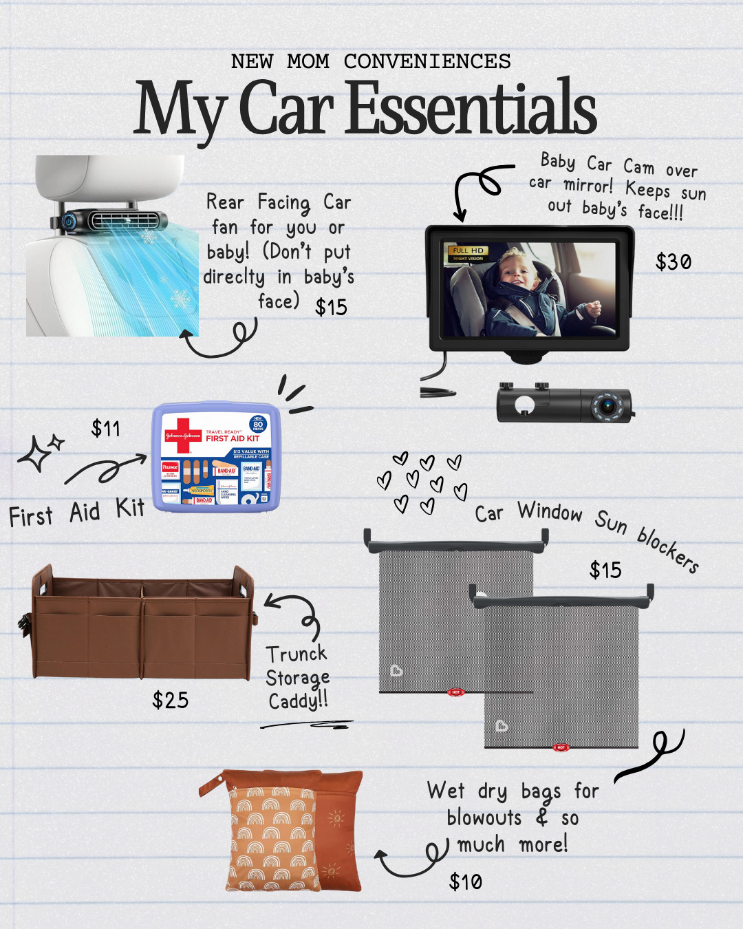 Mom Car Essentials 🎀 

 

#LTKmomlife #LTKFindsUnder100 #LTKBaby