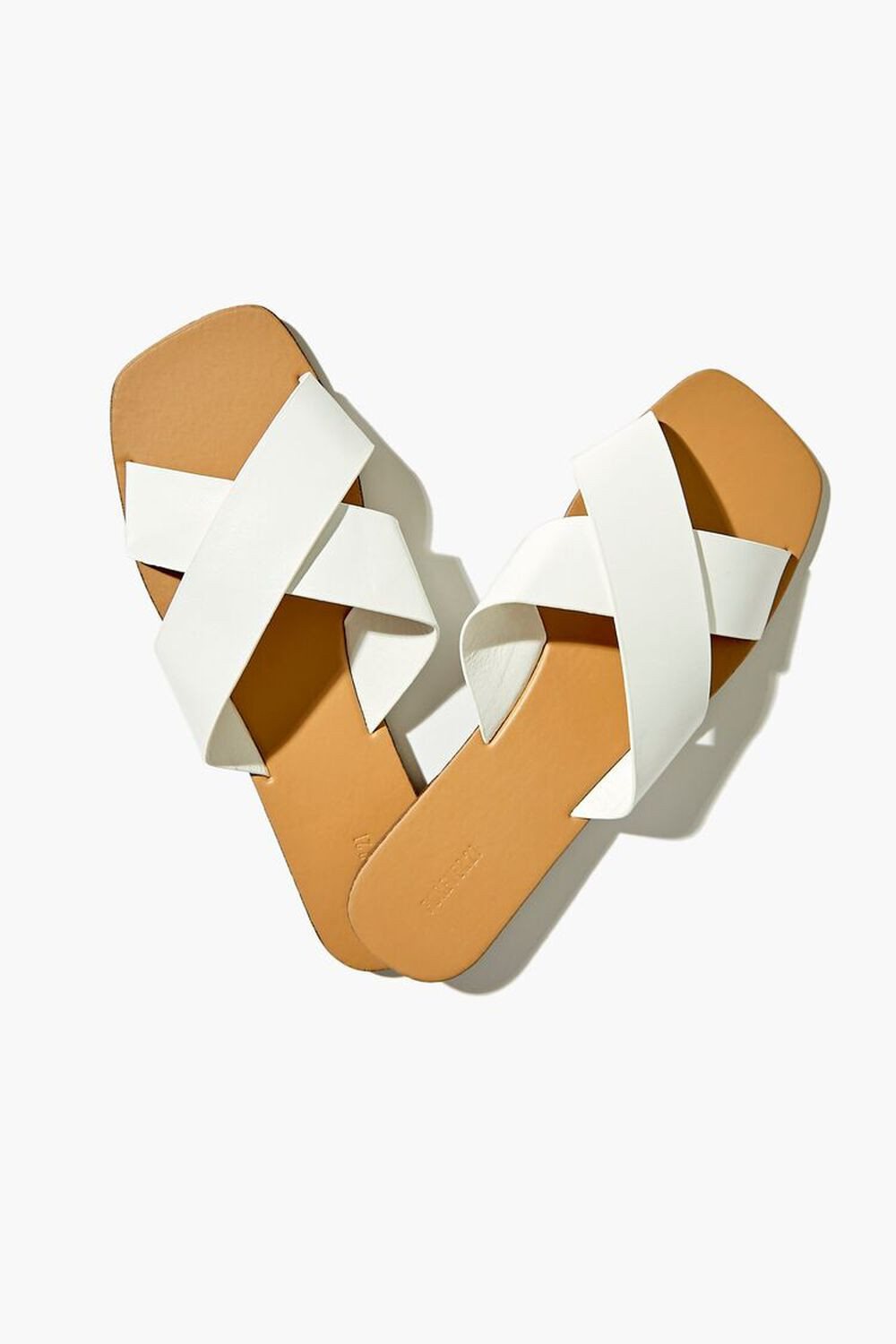 Faux Leather Crisscross Sandals | Forever 21 (US)