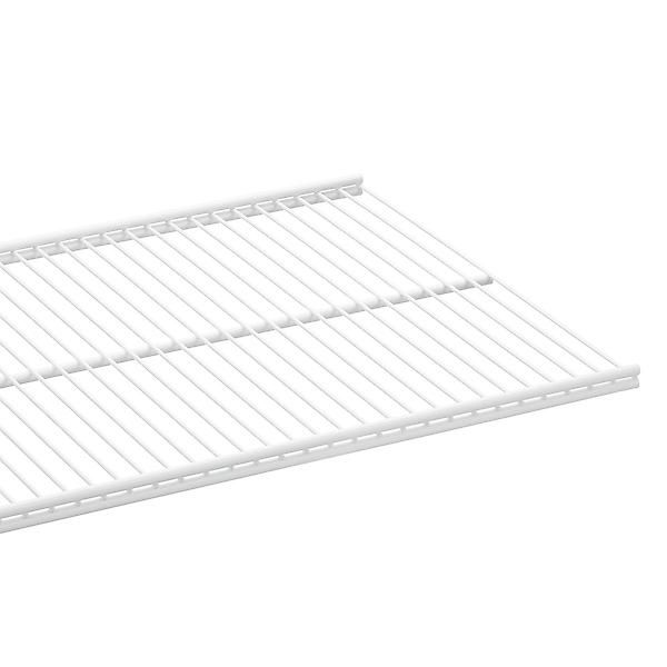 16" x 2' Elfa Ventilated Shelf White | The Container Store