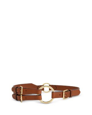 Leather Tri Strap O Ring Belt | Bloomingdale's (US)