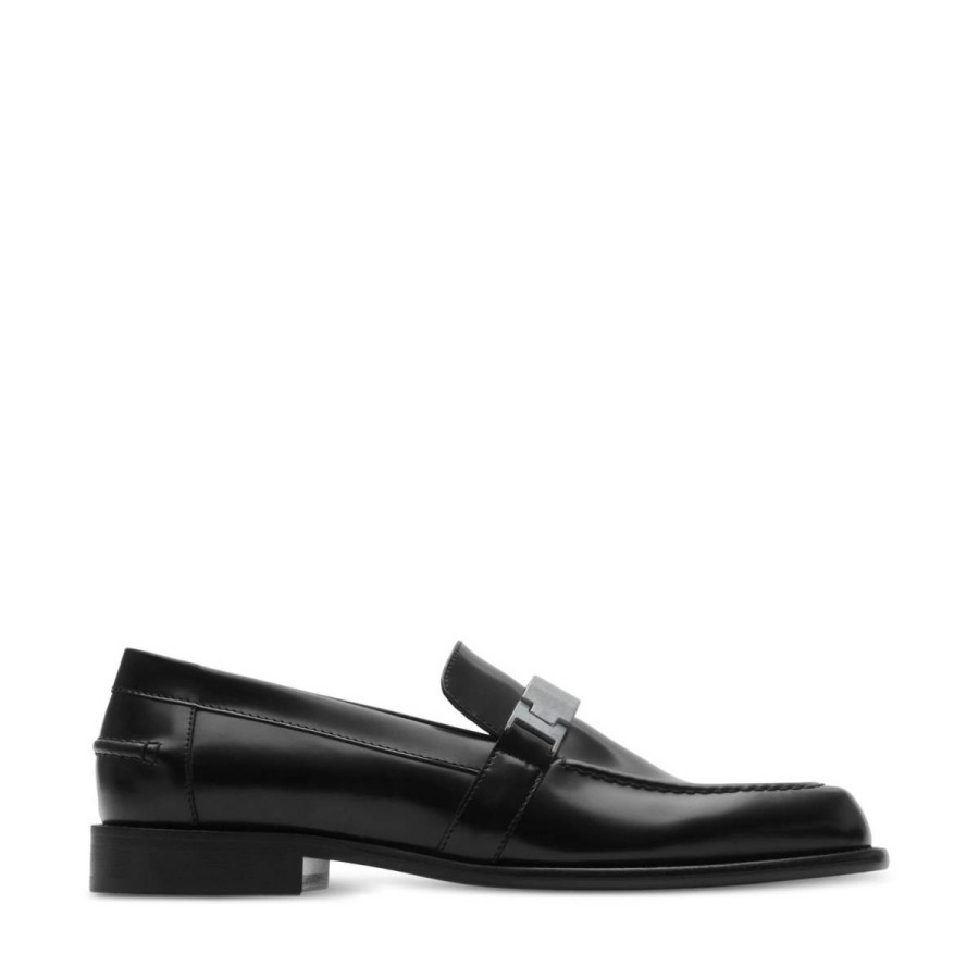 Burberry Womens Tower Leather Loafers | Jomashop.com & JomaDeals.com