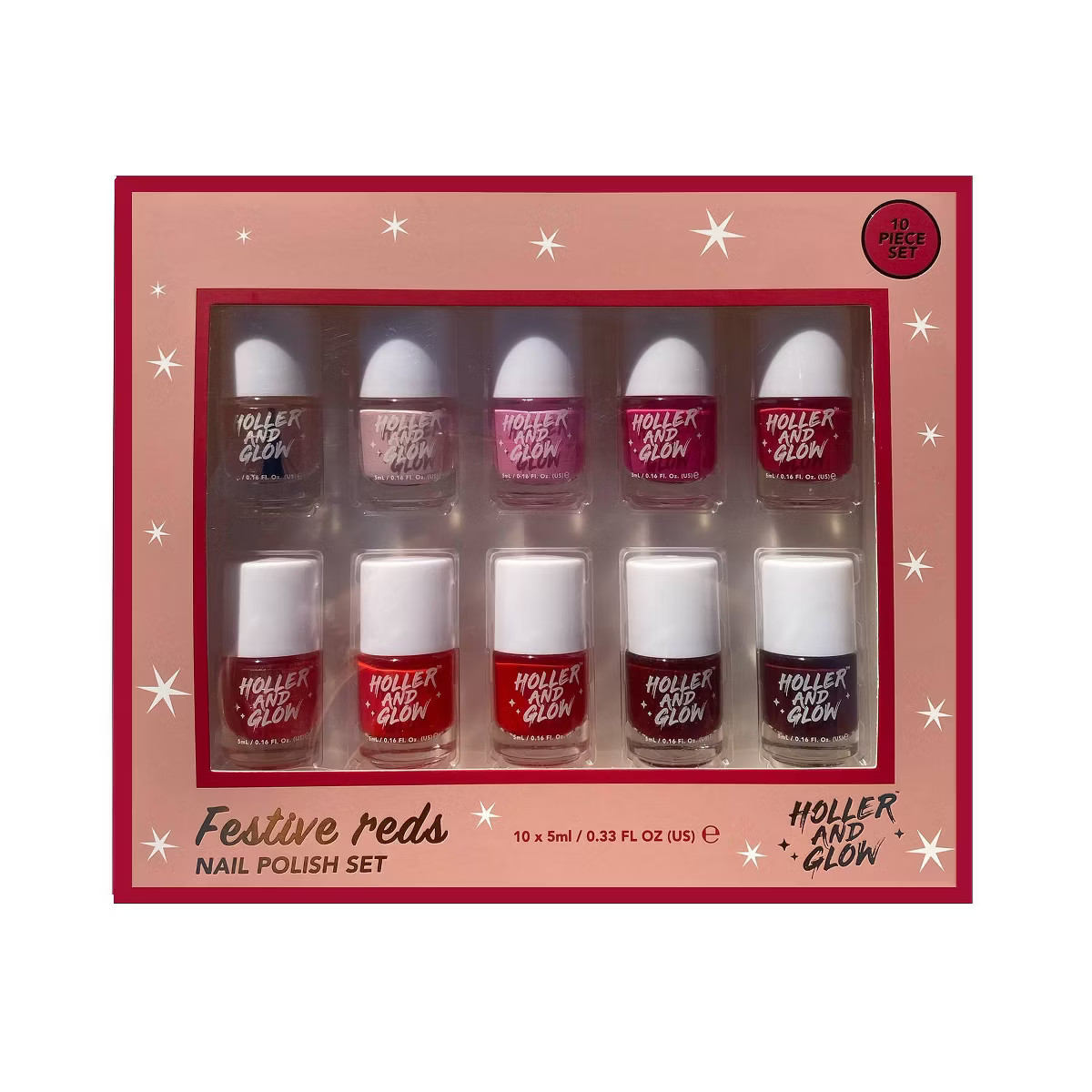 Holler and Glow Bright Mini Polish Gift Set - 10ct | Target