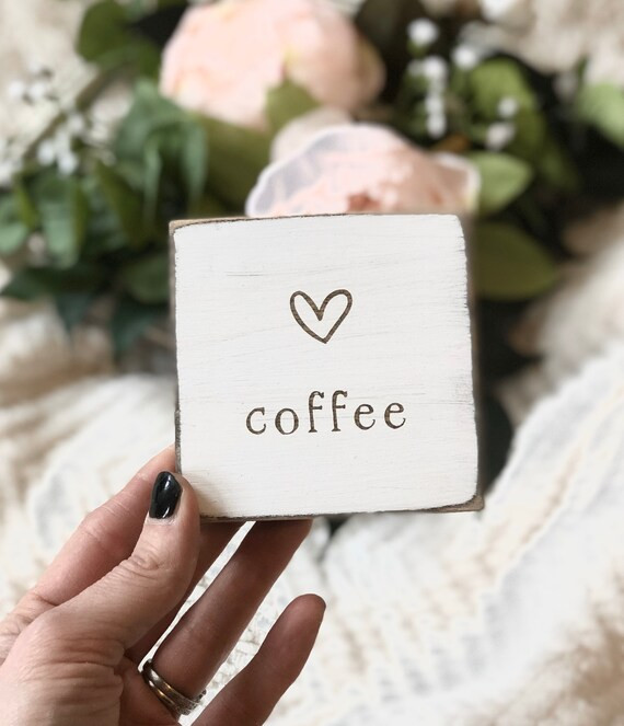 Mini 3.5 Coffee Sign Coffee Humor Mini Signs Tiny | Etsy | Etsy (US)