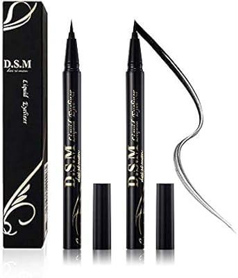 Waterproof Liquid Eyeliner Long Lasting&Smudgeproof Eye Liner 2 Packs Precise Eyeliner Pen for Al... | Amazon (US)
