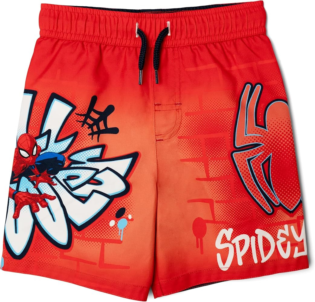 Marvel Swim Trunks Bathing Suit UPF 50+ Toddler to Big Kid Sizes (2T - 18-20) | Amazon (US)