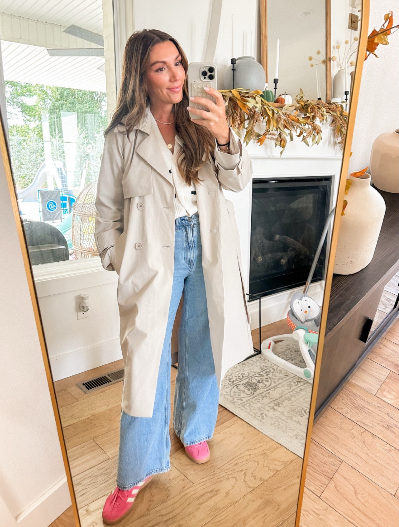 Abercrombie sale alert! 15% OFF almost everything + 20% OFF YPB Active! #abercrombie #abercrombiesale Thanksgiving outfit inspo, trench coat, jeans.

#LTKSeasonal #LTKStyleTip #LTKSaleAlert