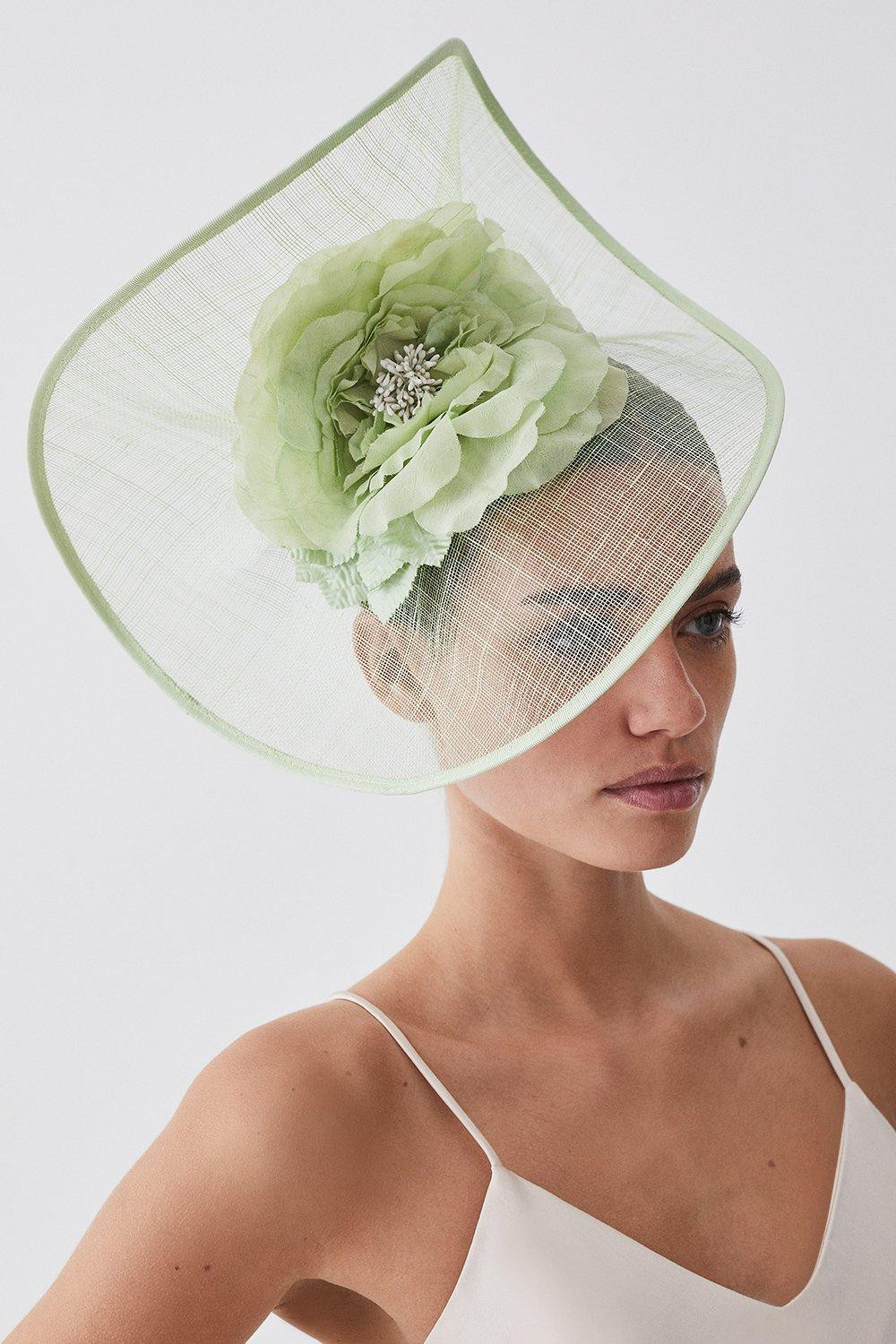 Flower Trim Headband Fascinator | Karen Millen US