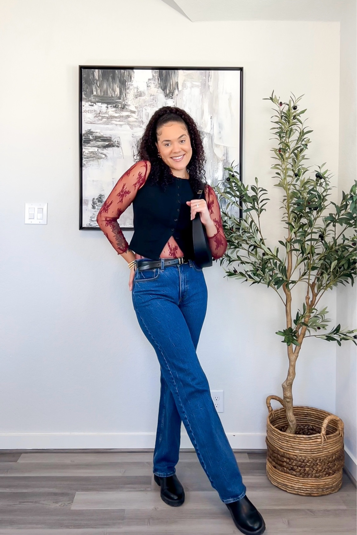 Edgy fall outfit from. Amazon outfit idea.

Wearing size Large in both tops.

#LTKStyleTip #LTKFindsUnder50 #LTKVideo