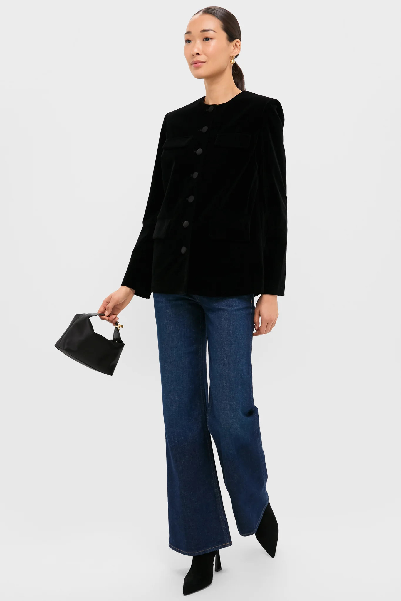 Black Velvet Jennings Jacket | Tuckernuck (US)