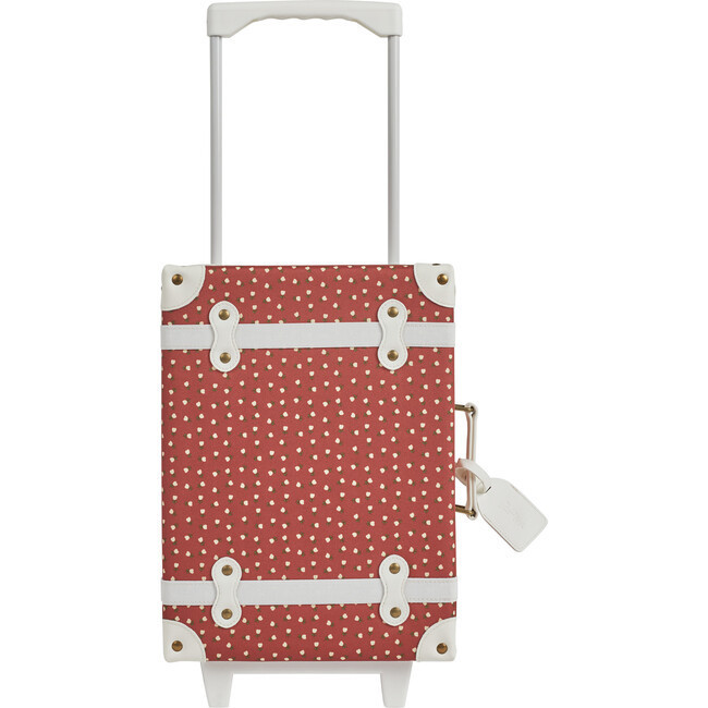 See-Ya Sweetheart Suitcase, Red | Maisonette