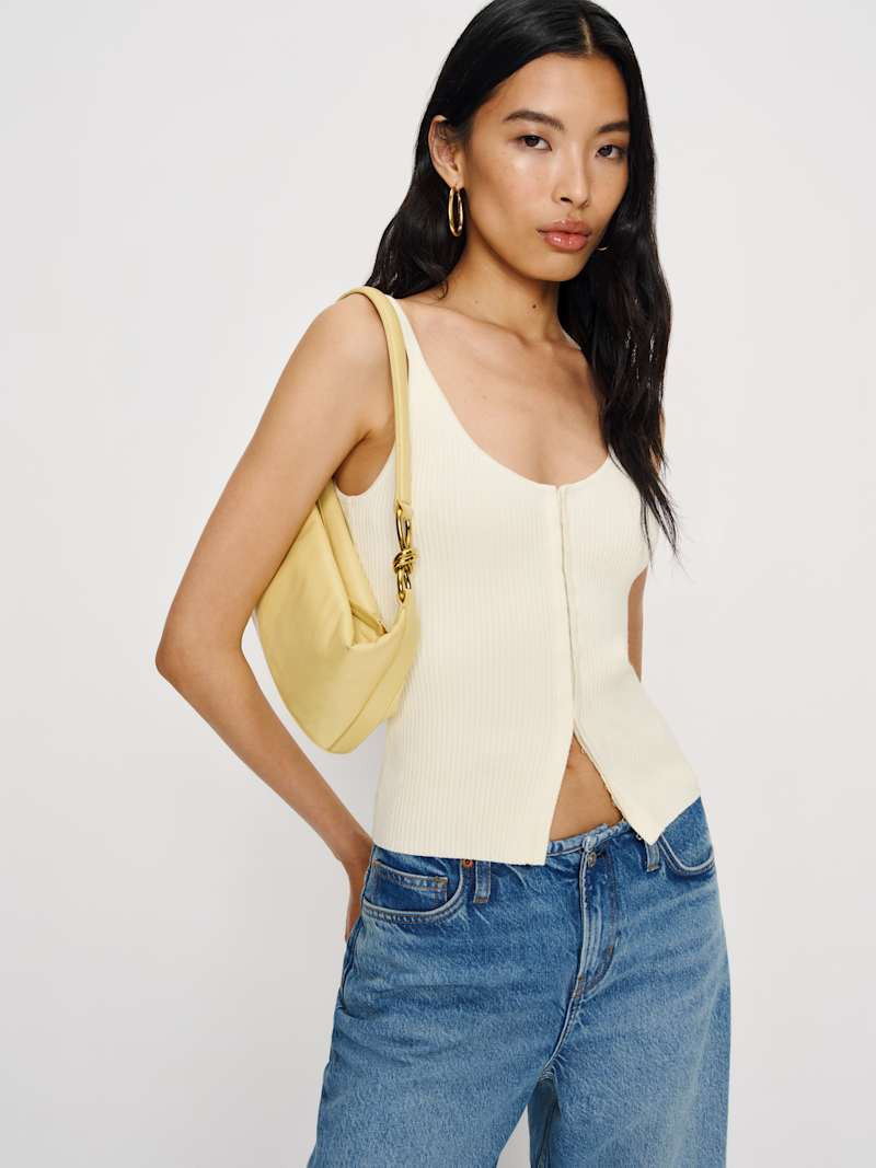 Eloise Cotton Sweater Tank | Reformation (Global)