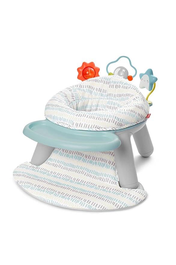 Skip Hop 2-in-1 Sit-up Activity Baby Chair, Silver Lining Cloud | Amazon (US)