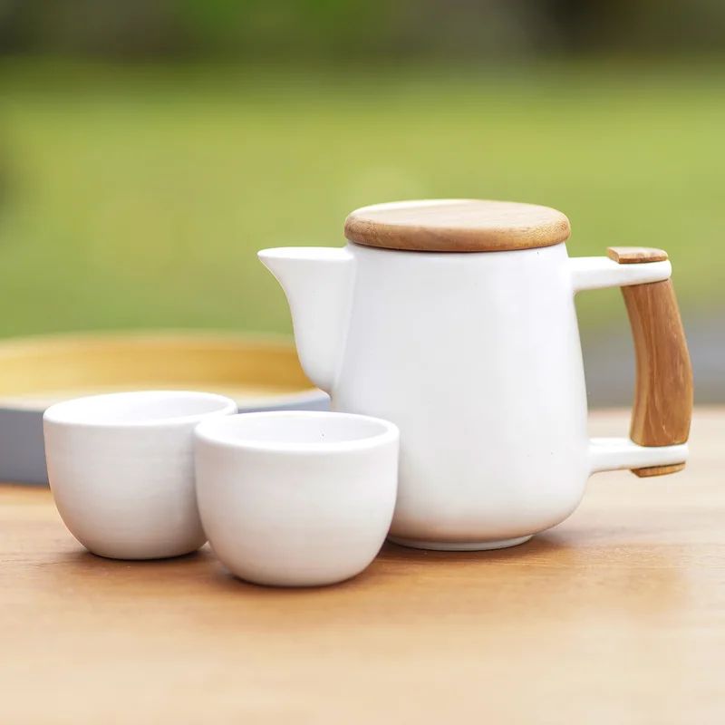 Bambu Tea Set for 2 People (Set of 2) | Wayfair North America