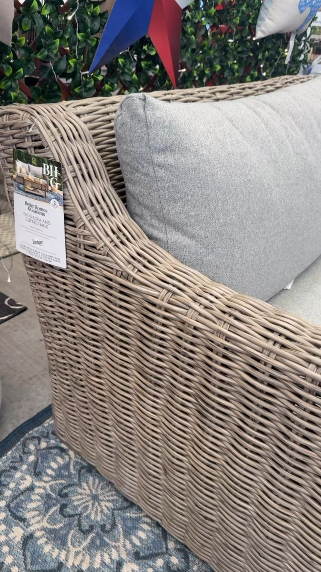 THE Better Homes & Gardens Bellamy 2 Piece Wicker Outdoor Sofa

Cushions & Coffee Table Set with Patio Cover, reviews

#LTKSeasonal