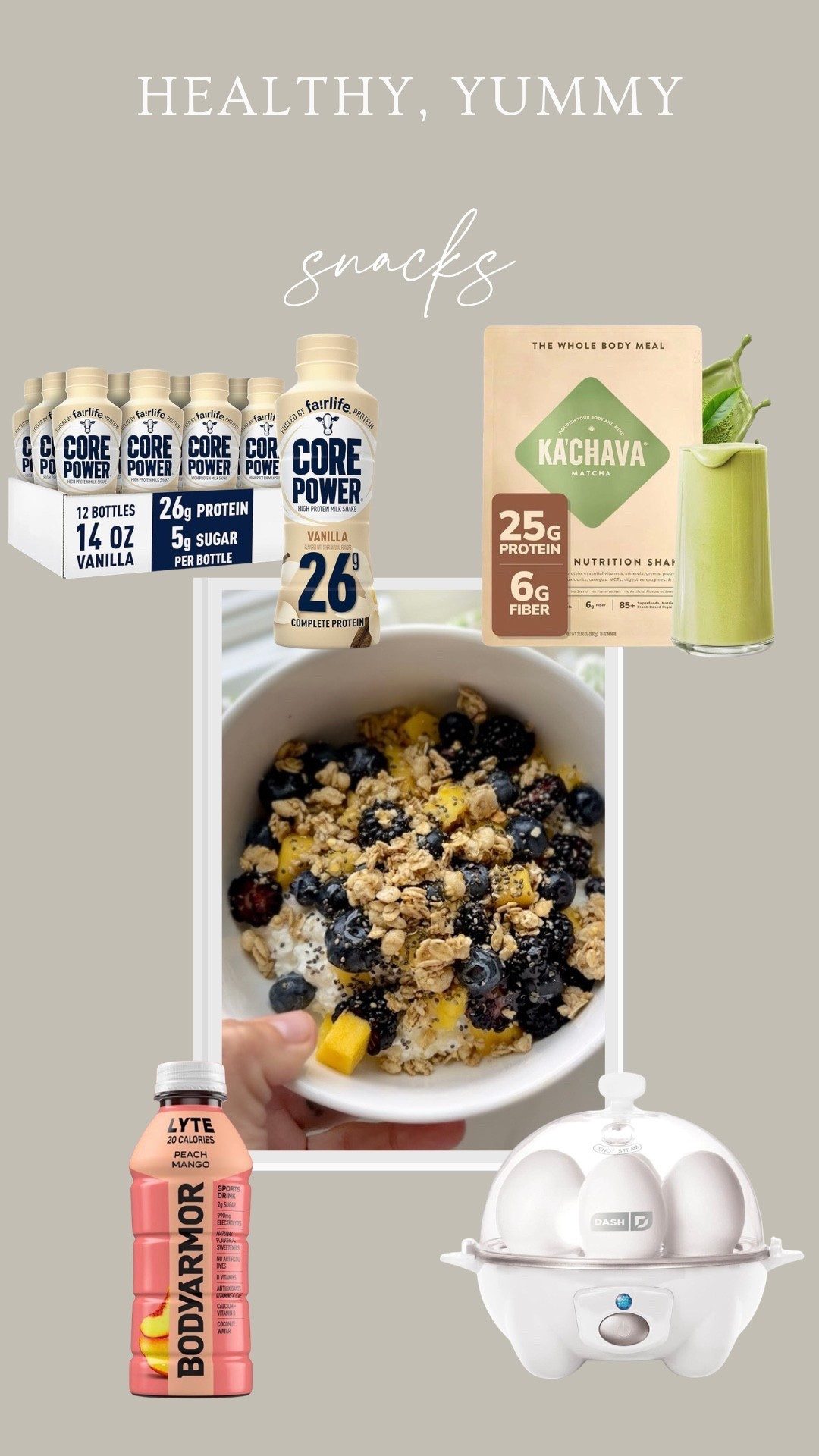 Healthy, yummy snacks for busy moms on-the-go🍵🫐🍓

#LTKfoodie #LTKActive