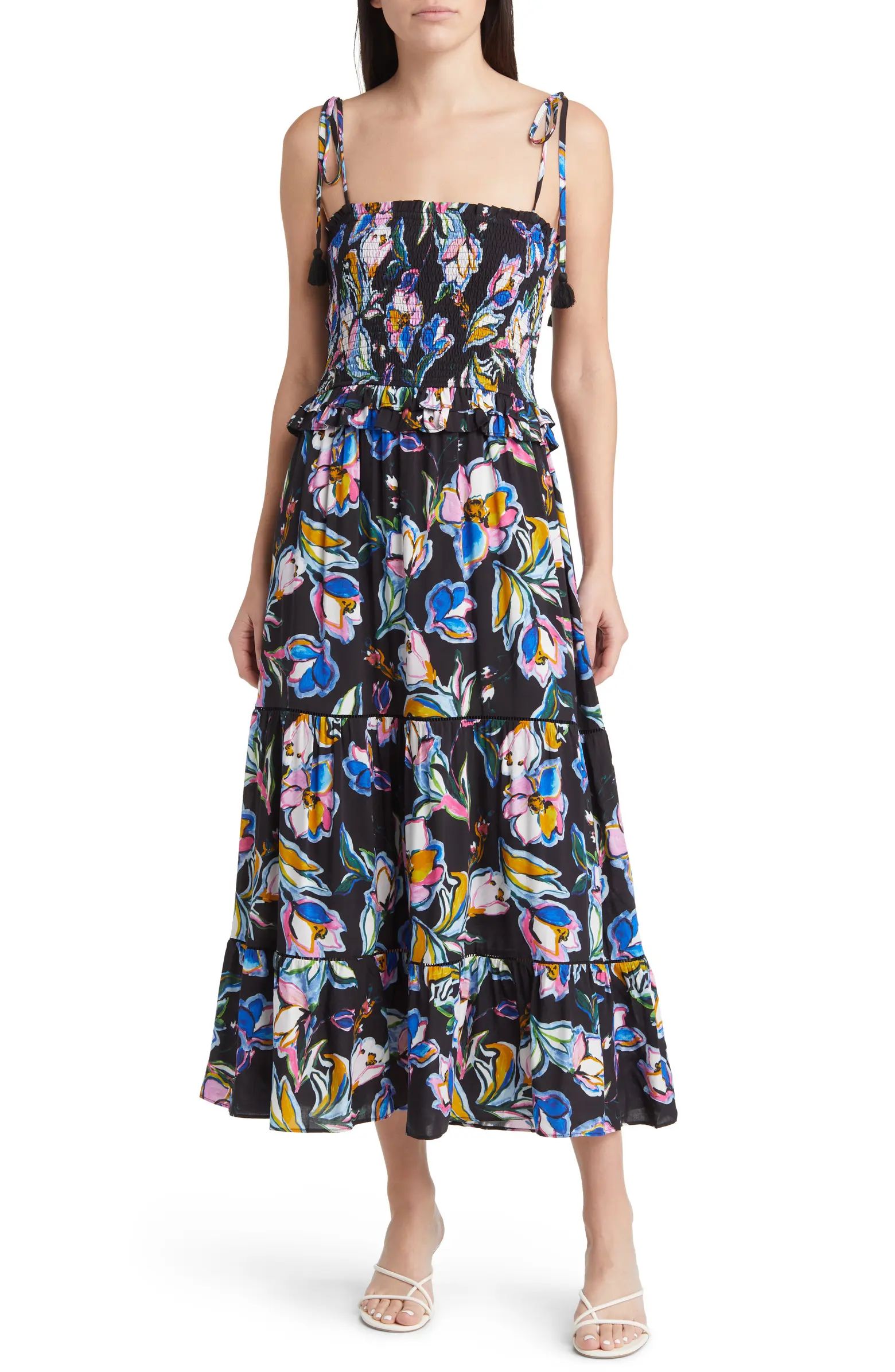 Renoirs Terrace Floral Print Dress | Nordstrom