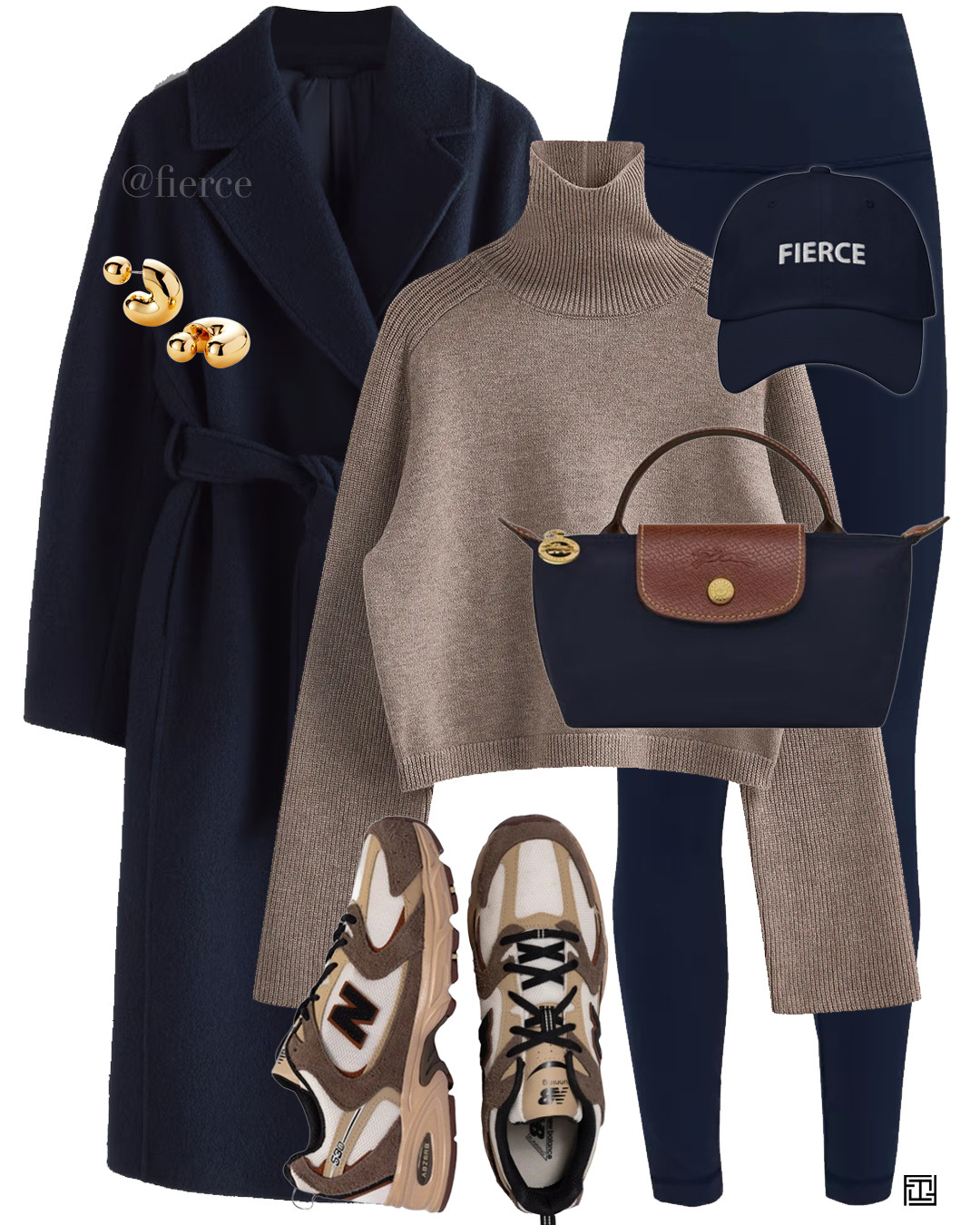 navy wool coat brown tan beige new balance 530 navy leggings casual athleisure outfit 

 

#LTKuk #LTKwinter #LTKeurope