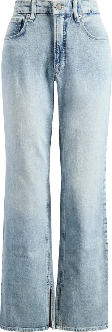 Good Icon High Waist Slit Inseam Jeans | Nordstrom Rack