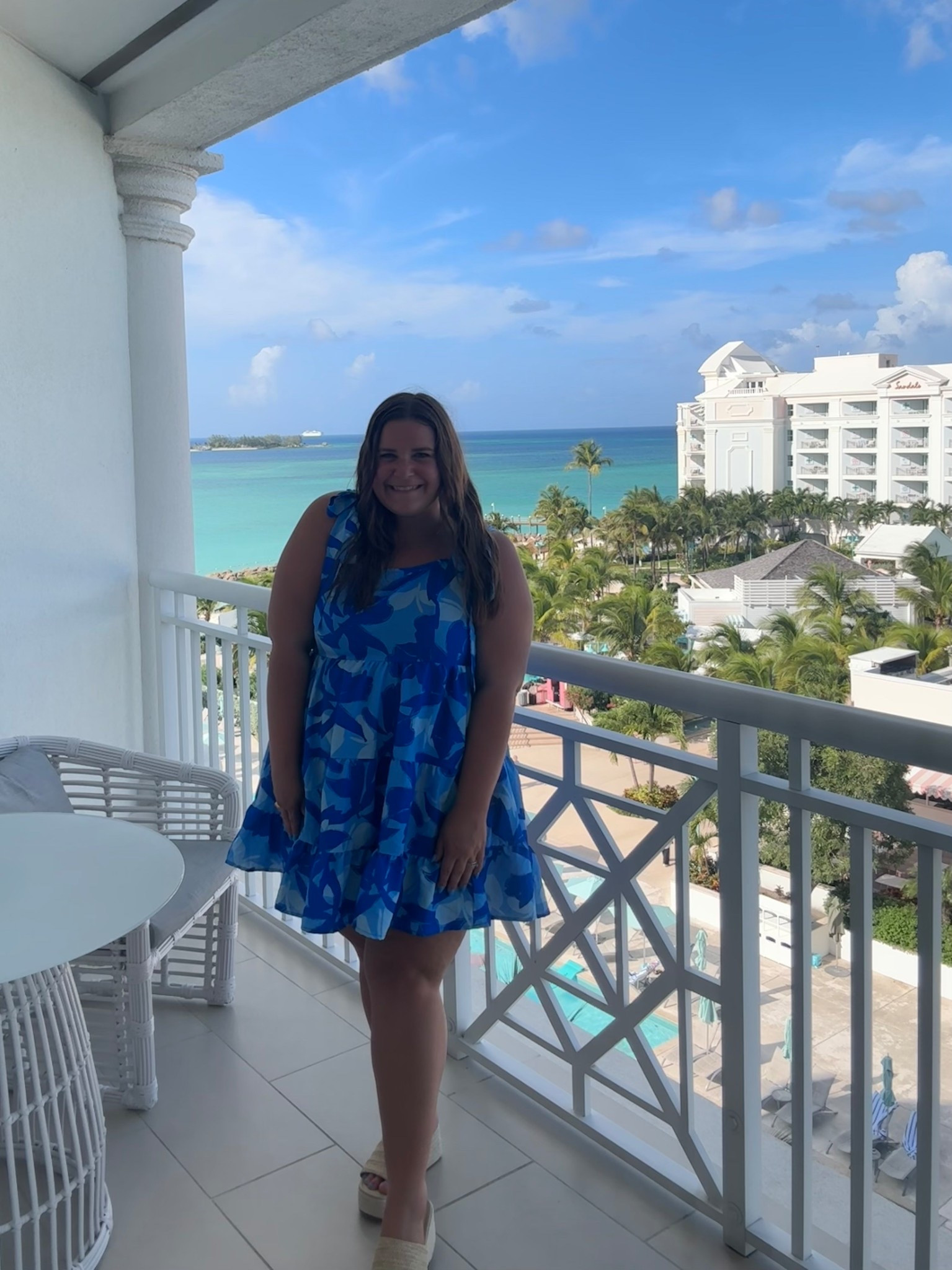Wearing an xl in this blue dress. It’s perfect for a vacation to the beach or resort! I’m a size 16 and I’m 5’1. 

#LTKPlusSize #LTKMidsize #LTKootd