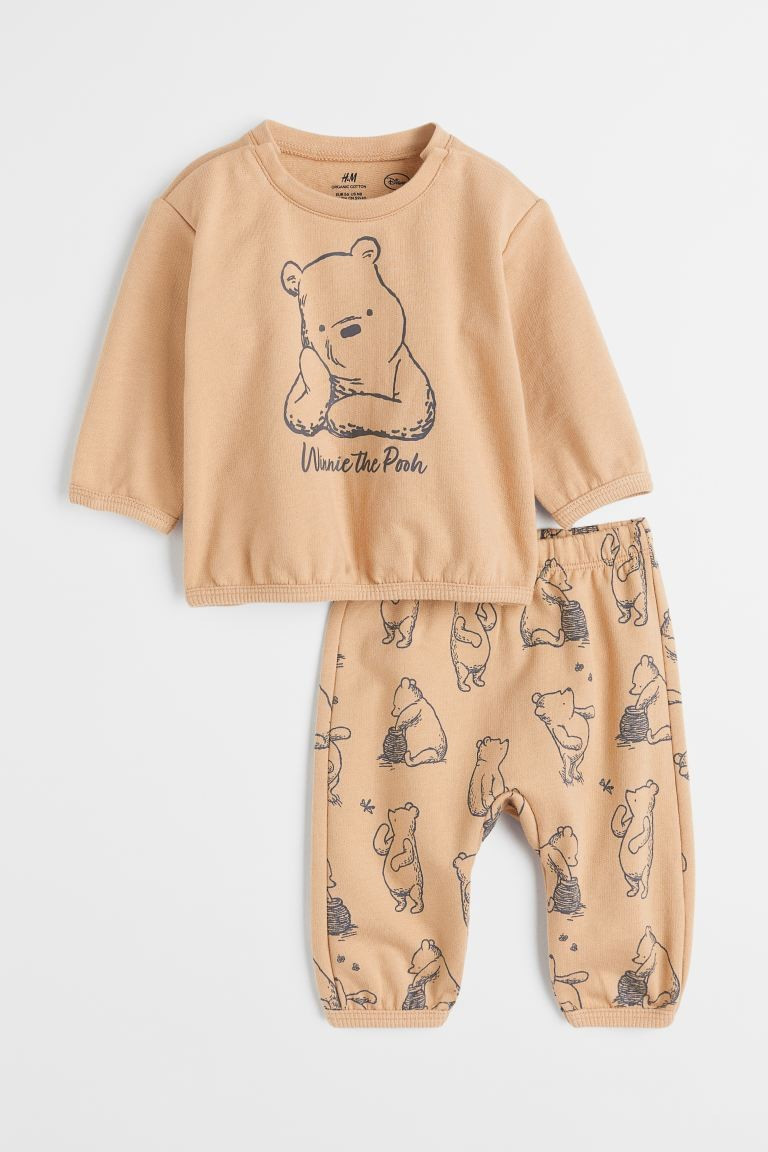 2-piece Printed Cotton Set | H&M (US + CA)