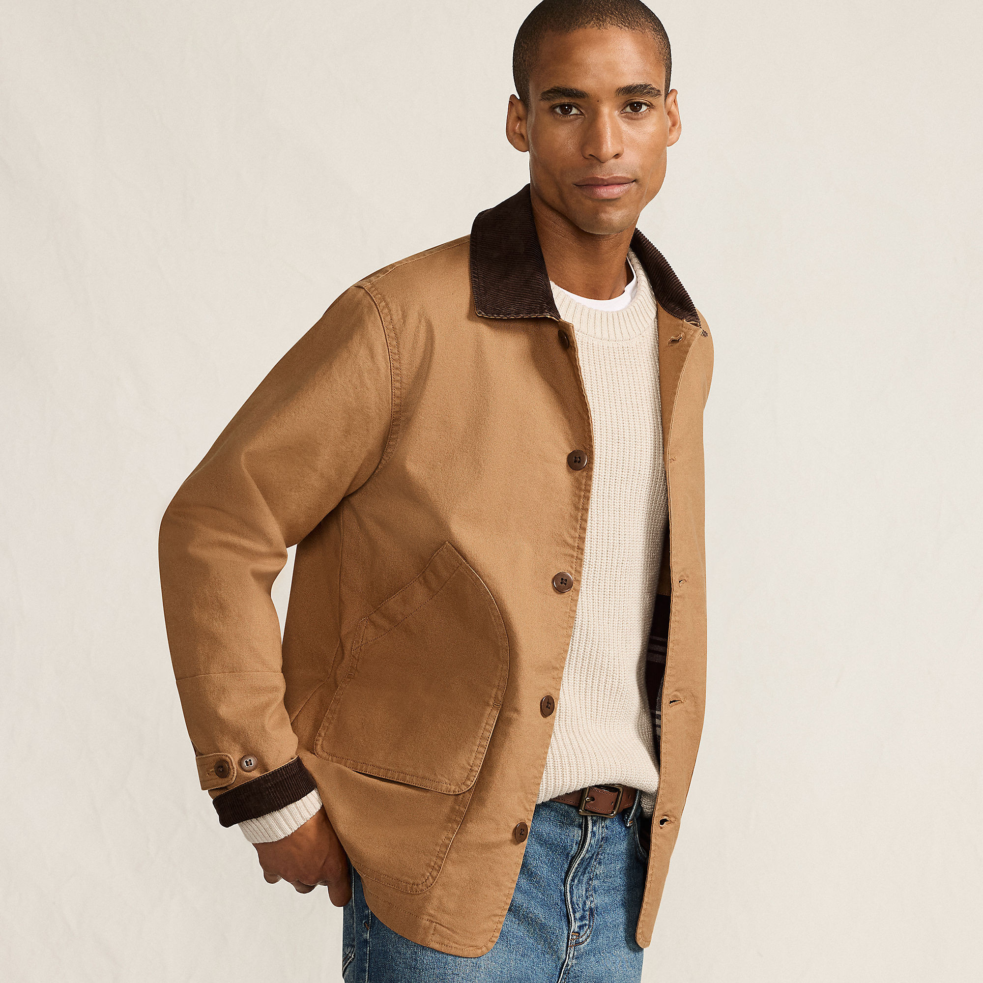 Men's Canvas Barn Jacket | Lands' End (US)