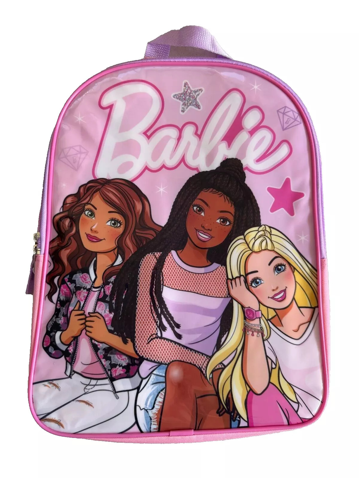 Barbie 15" Canvas Large School Backpack - Walmart.com | Walmart (US)