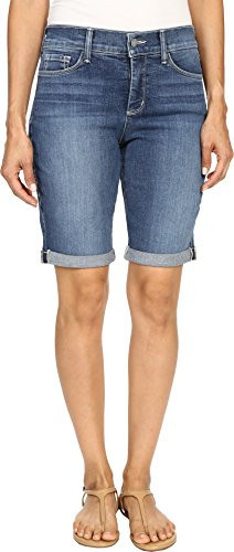 NYDJ Women's Petite Briella Shorts in Stretch Indigo Denim, Heyburn, 18 Petite | Amazon (US)