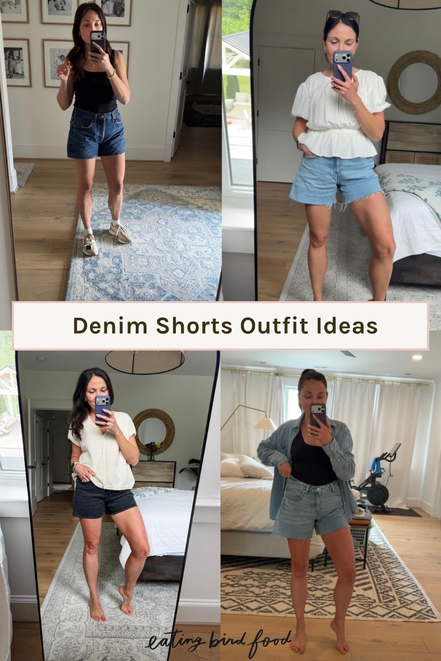 Denim shorts outfit ideas! 

Quince | Amazon Tank | AGOLDE Shorts | Summer Style | Mom Style

#LTKgrwm #LTKdayinmylife #LTKootd
