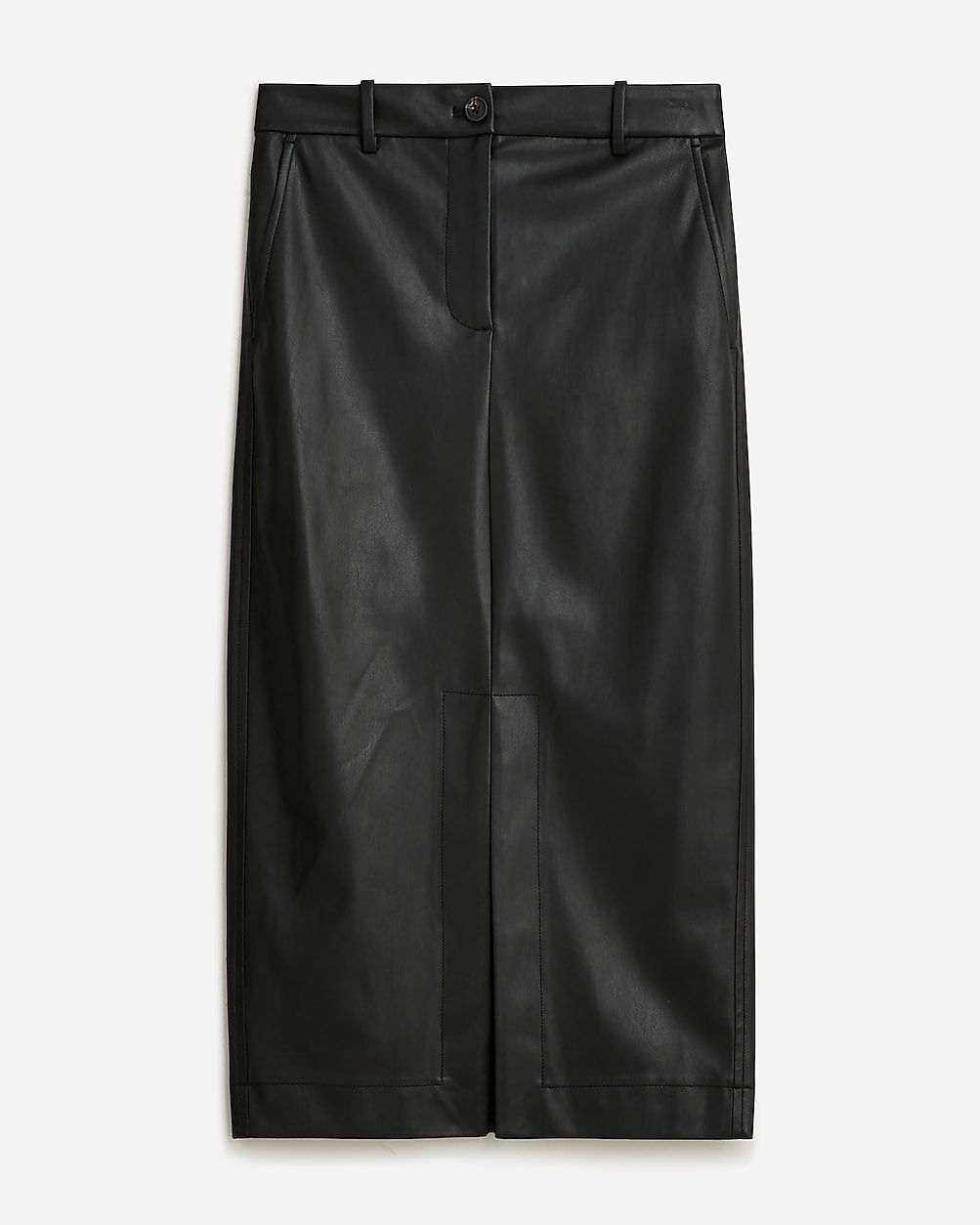 Faux-leather pencil skirt | J. Crew US