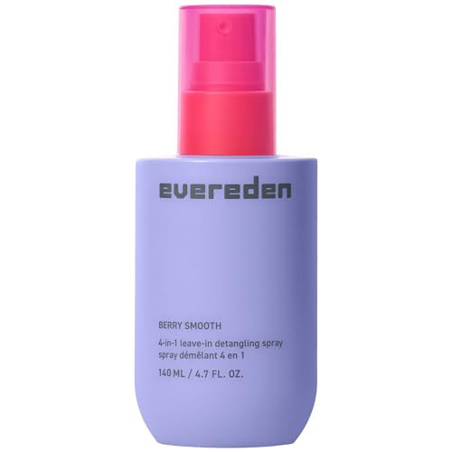 Evereden Kids Detangler Spray: 4-in-1 Leave-In Hair Spray | Detangle, Moisturize, & Protect | Easily Tackle Even the Toughest Knots | Clean & Vegan All types of Hair Product for Kids | Amazon (US)
