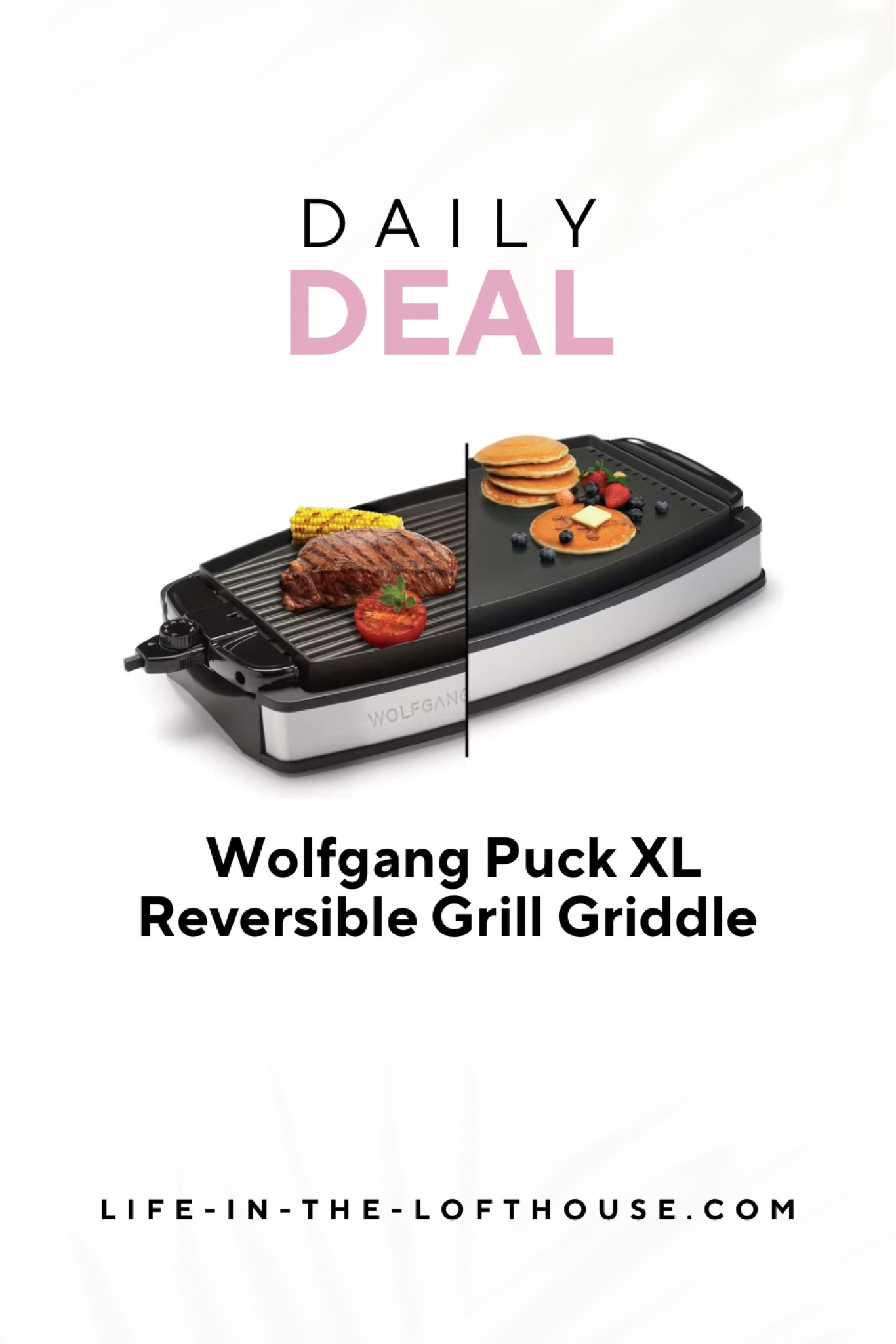 Wolfgang Puck XL Reversible Grill Griddle! Over 50% off 

#LTKHome #LTKGiftGuide #LTKSaleAlert