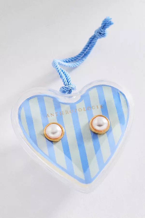 Heart Icon Stud Earrings | Anthropologie (US)