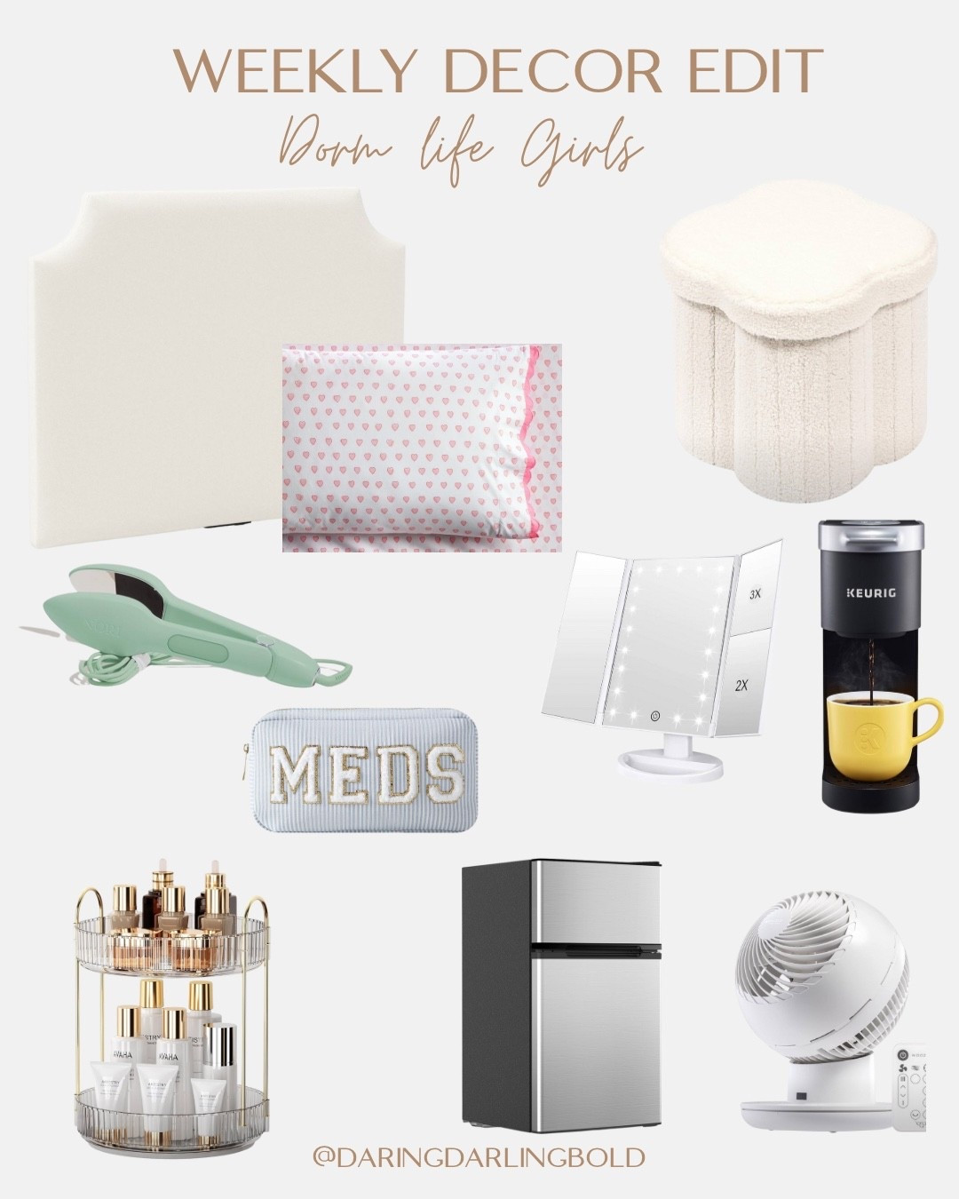 ✨Moving into your first dorm or sprucing up your new apartment? From campus essentials to cozy upgrades, here’s this week’s Dorm & Apartment Living Edit 🛏️☕📦

Must-have picks for every space:
✅ Cozy Headboards to remind your aspiring student of home 🏠 ❤️
✅Dorm-ready organizers & bold personality pillows 🧳🖤
✅ Compact appliances & cute countertop decor for that everyday ease 🧼🪄
✅ Soft glam vanity setups, “Call Your Mother” energy, and all the cords, filters, and fans you didn’t know you needed 🌀📲
✅ Cozy textures, smart storage, and roommate-approved style that fits in tight spaces 🛋️✨

Whether you’re settling into college life or leveling up your first apartment, these finds are your new move-in MVPs.

#DormDecor #ApartmentStyle #MoveInReady #CollegeLiving 

#LTKSeasonal #LTKHome #LTKU